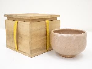萩焼　増野陶花造　茶碗（保護箱）